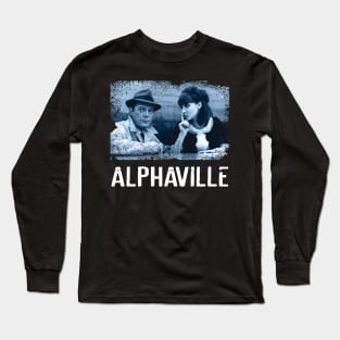 Surreal Cyberpunk Chronicles Alphavilles Classic French New Wave Couture Long Sleeve T-Shirt